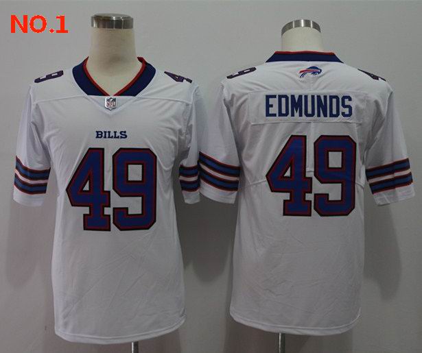 Men's Buffalo Bills #49 Tremaine Edmunds NFL Jerseys-4